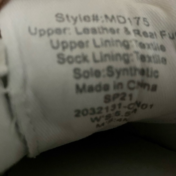 Madewell Sidewalk Low-top in Leather and Calf Hair Wave Edition Sneakers - Picture 5 of 5